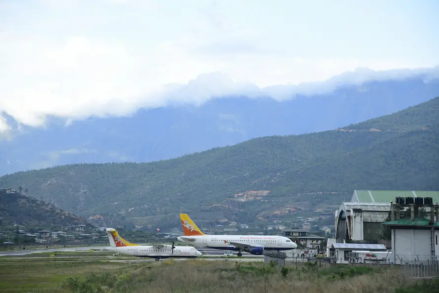 Paro Airport Bhutan 