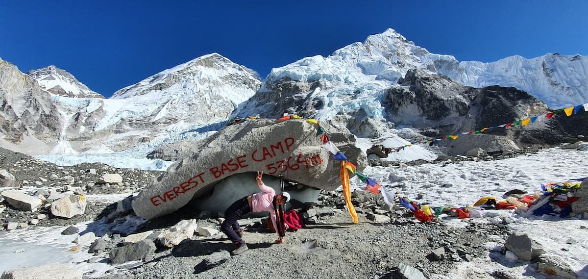 Everest base Camp, Nepal Side