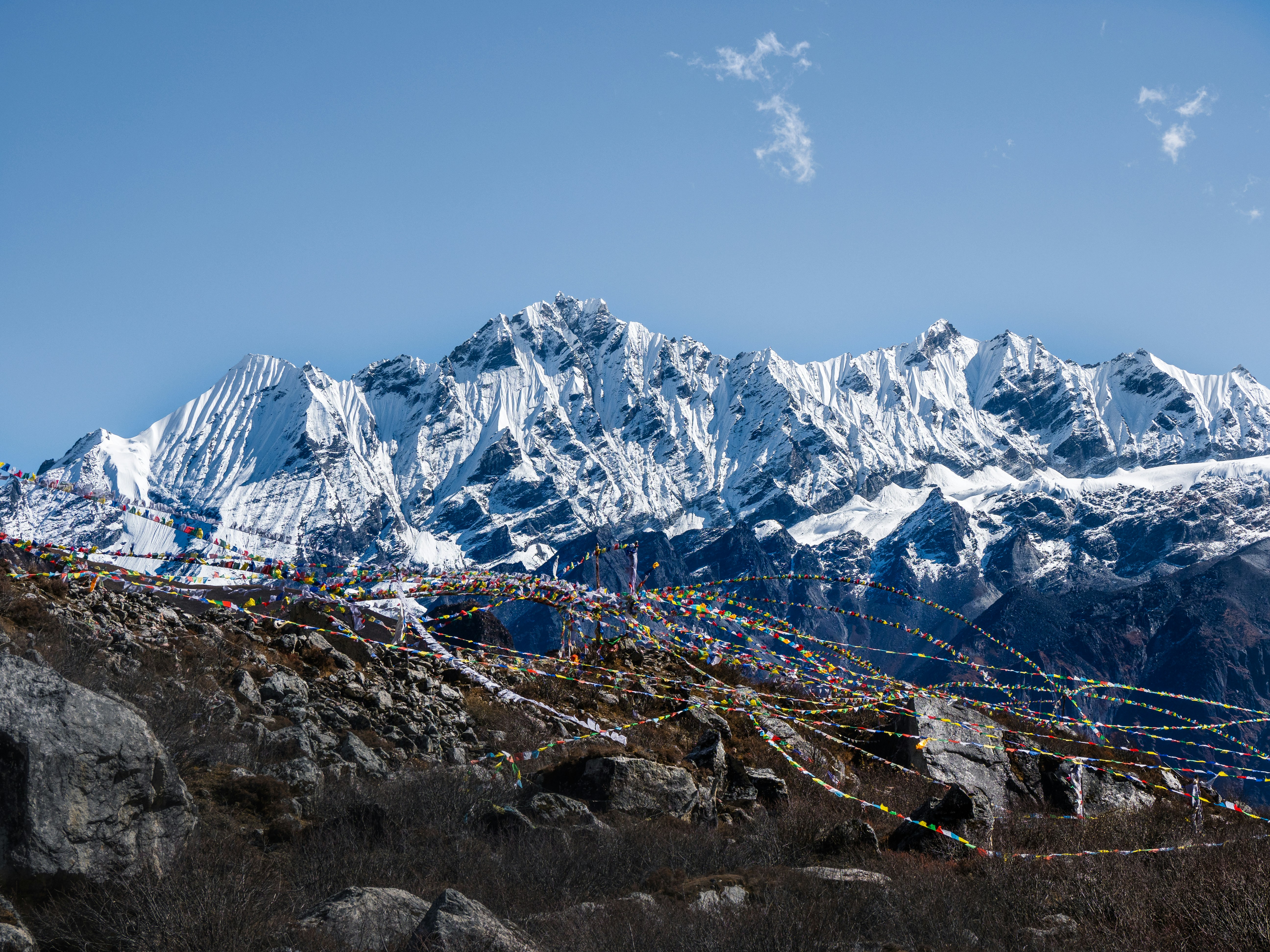 View from langtang valley