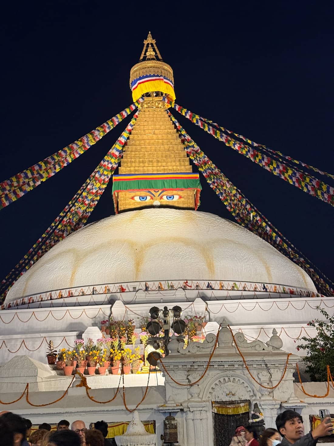 Boudhanath stupa, the UNESCO world heritage site