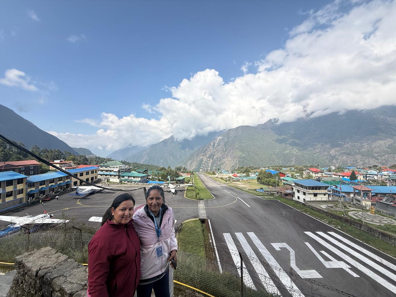 Lukla airport, the smallest and dangerous airport