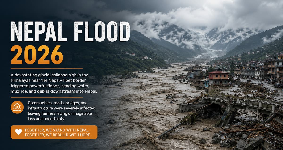 Nepal flash flood 2026