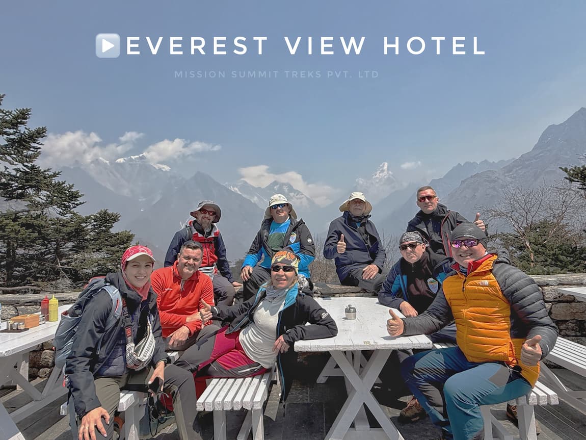 Everest View Hotel, Syangboche, Everest region